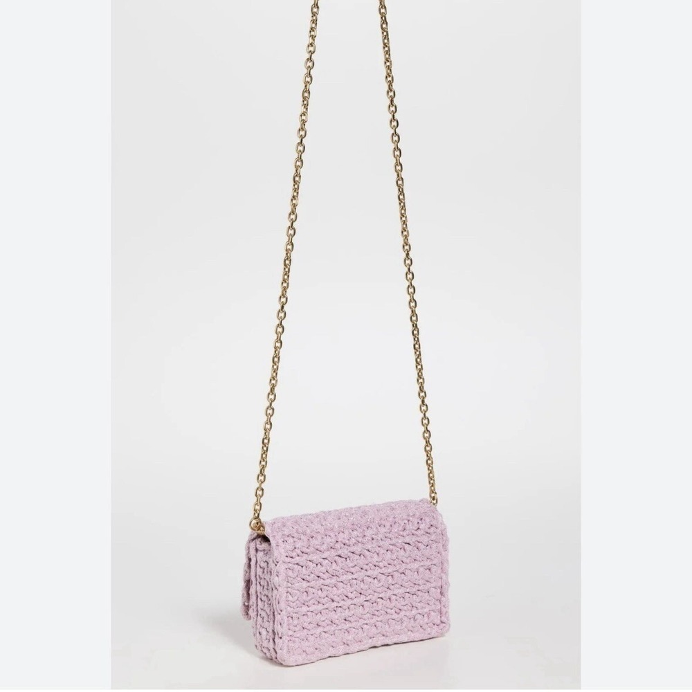 Kooreloo Amalfi Crochet Crossbody Purse Bag Cluth Chain Made In Greece MSRP $395 - Picture 16 of 16